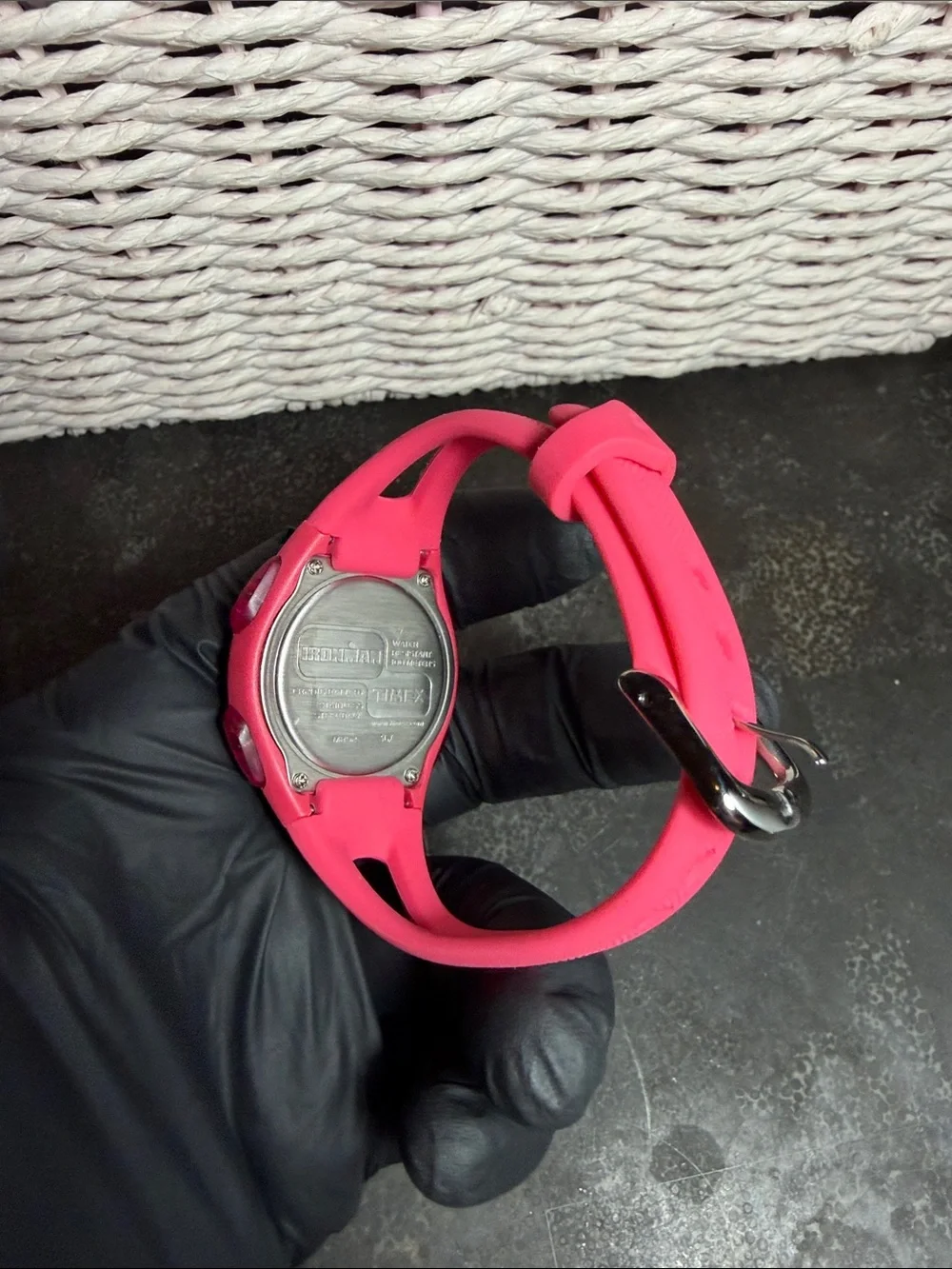Timex Pink Digital Sports Watch with Stopwatch